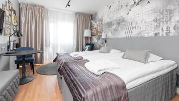 Фото номера Улучшенный двухместный номер с 1 кроватью Отель Scandic Kuopio г. Куопио 4