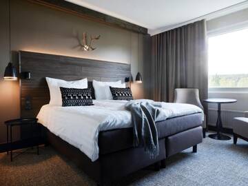 Фото номера Двухместный номер Делюкс с 1 кроватью Отель Lapland Hotels Kuopio г. Куопио 2