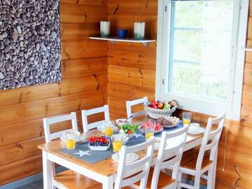 Фото номера Вилла с двумя спальнями и сауной. Курортные отели Rauhalahti Holiday Homes г. Куопио 14