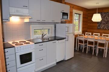 Фото номера Вилла с 3 спальнями и сауной Курортные отели Rauhalahti Holiday Homes г. Куопио 7