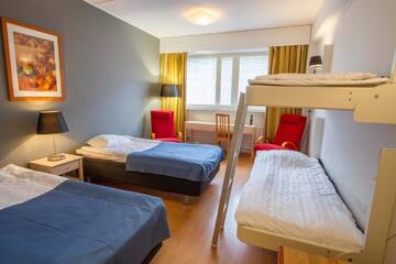 Фото номера Стандартный семейный номер Отель Economy Hotel Savonia г. Куопио 2