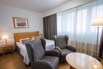 Фото номера Двухместный номер эконом-класса с 2 отдельными кроватями Отель Economy Hotel Savonia г. Куопио 7